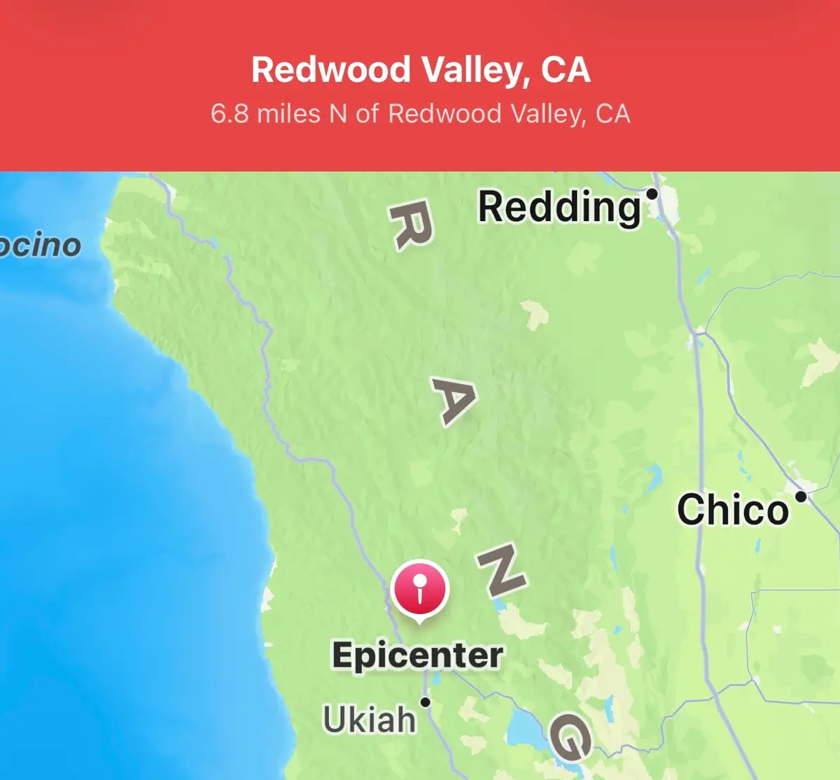 Northern California Hit With 5.6 Magnitude Earthquake