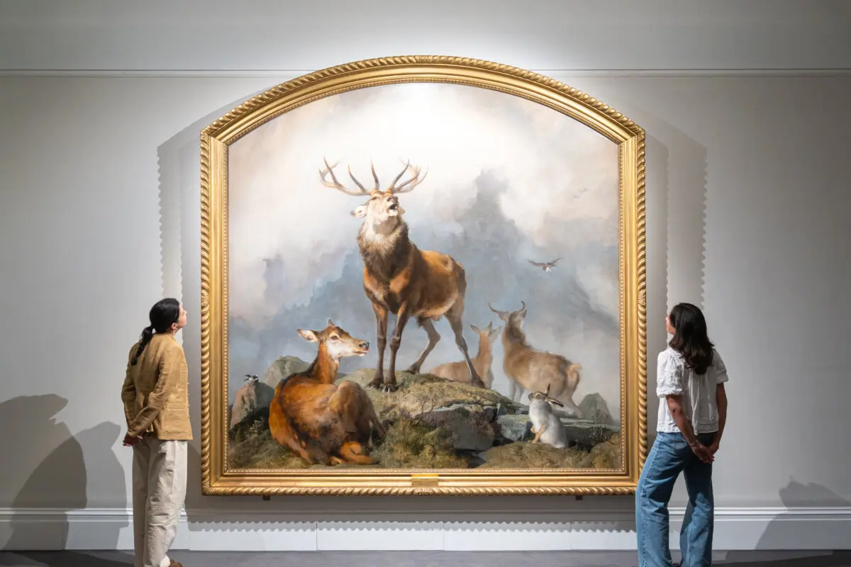 The ‘Sister’ of Famous Scottish Highland Stag at Sotheby’s