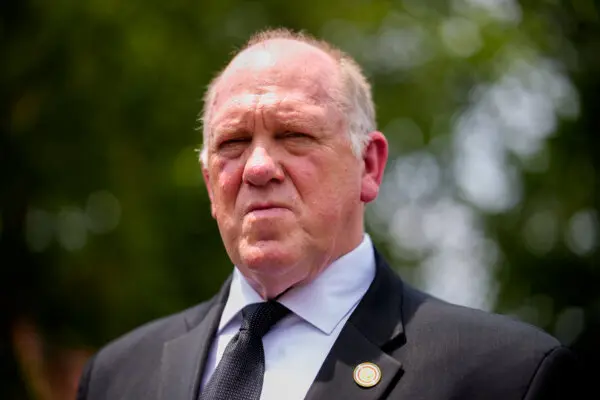 Tom Homan Speaks to the Press