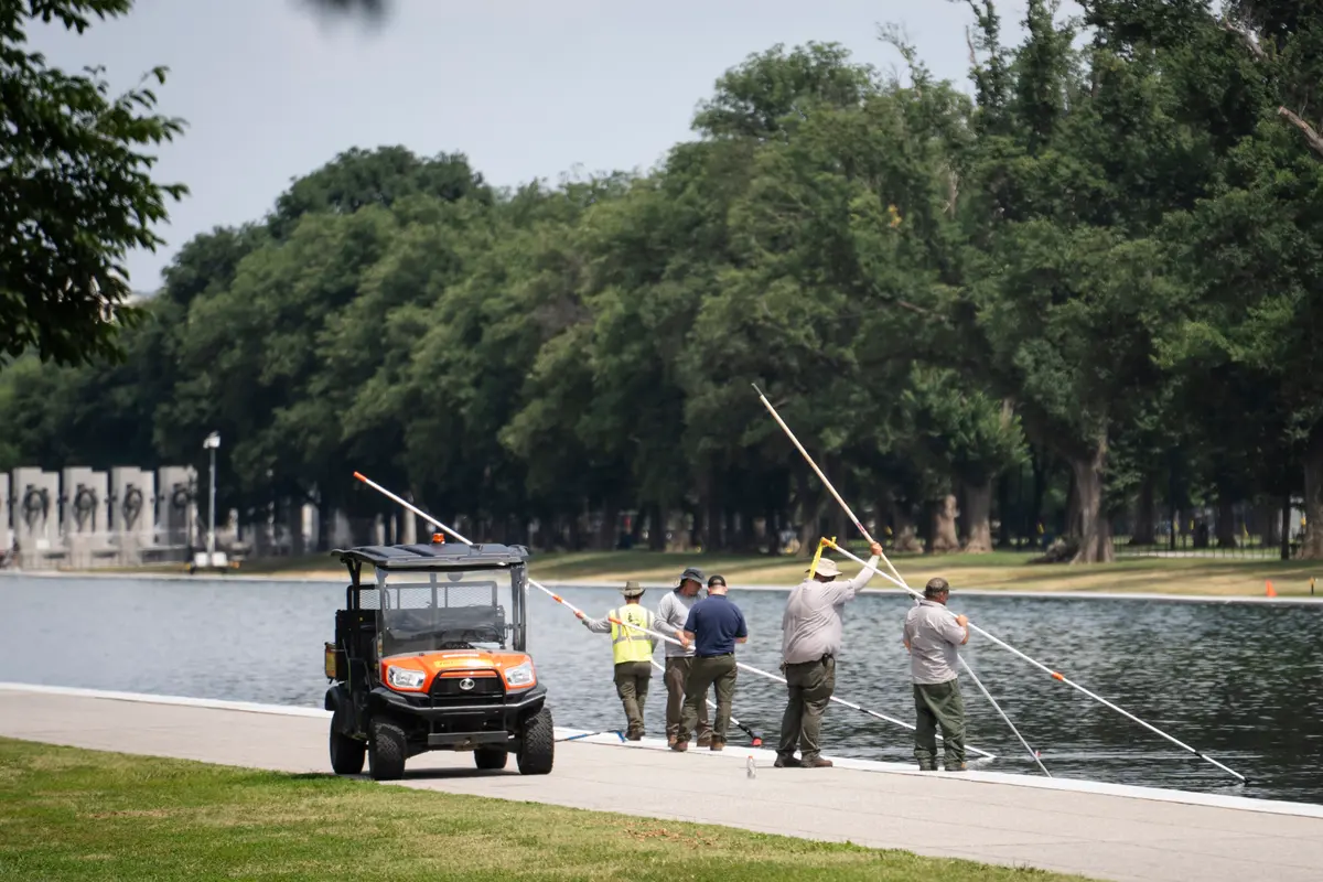 Justice Department Drops Reflecting Pool Case Against Former Olympian