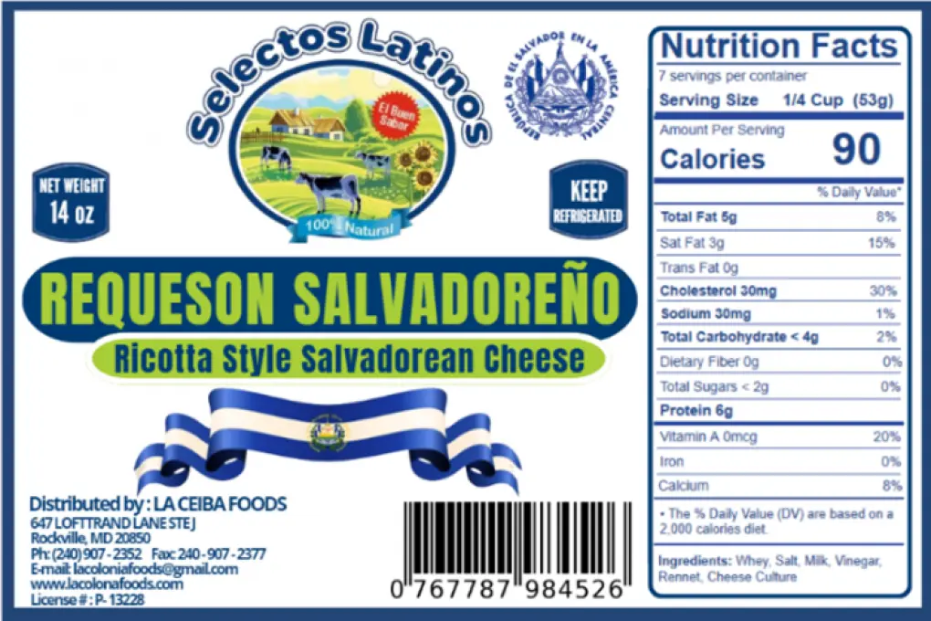 Cheese Products Recalled Due to Possible Listeria Contamination
