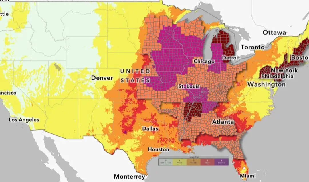 ‘Dangerous’ Heat Wave to Hit Eastern US This Week, Federal Agency Warns