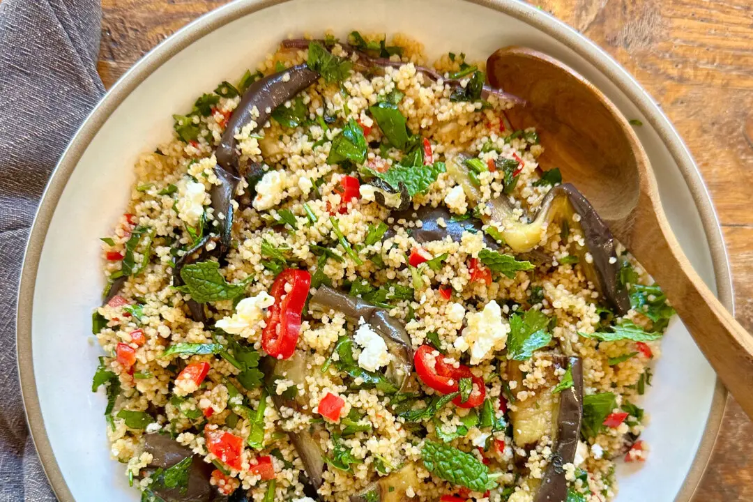 A Couscous Salad Inspired by Tabbouleh