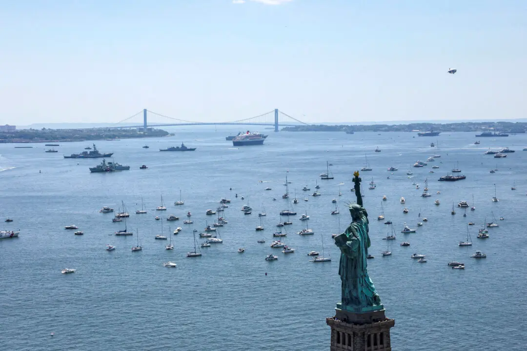Vessel Ejected From NYC 250th Parade Over Politically Charged Banners