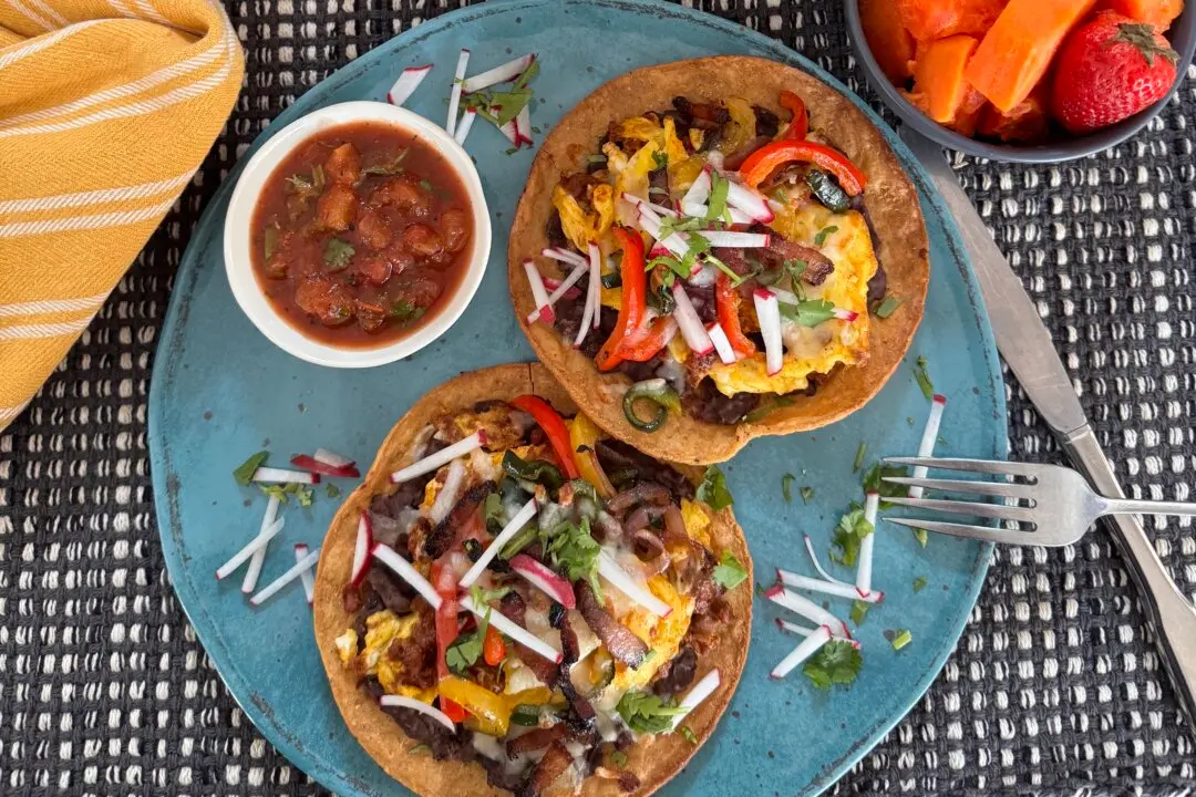 Vacation Breakfast Tostadas Hit the Spot