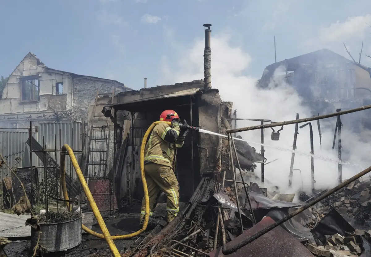 Russia Attacks Kyiv for 3rd Time in a Week