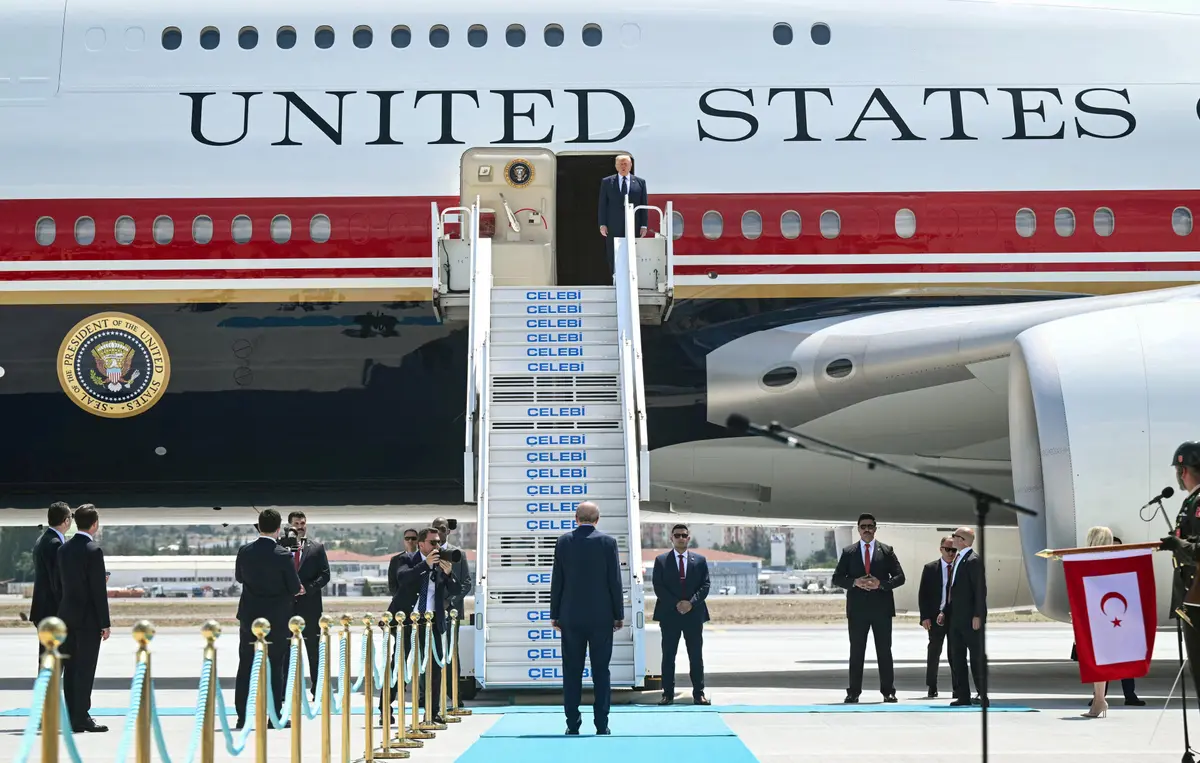 Trump Arrives in Ankara to Meet With NATO Allies