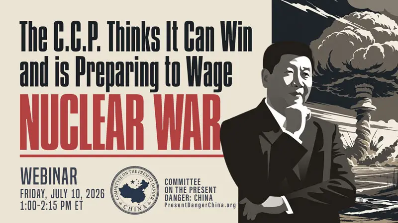 LIVE NOW: CPDC Webinar Examines China’s Nuclear Capabilities and Strategic Intentions