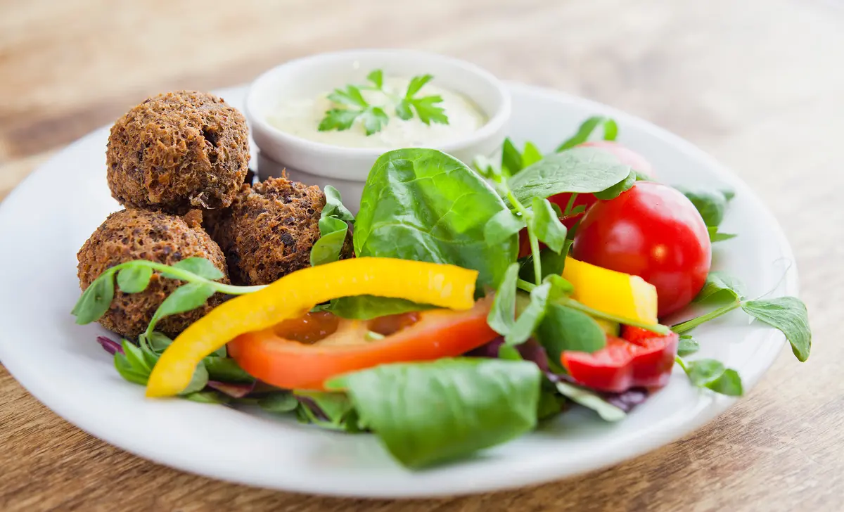 Flavorful Herbed Mushroom Burgers or Falafel Made With Simple Pantry Staples