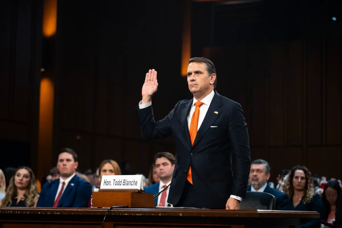 Blanche’s AG Nomination May Hinge on Meeting With Epstein Accusers