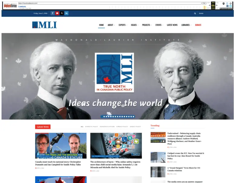 Ottawa-Based MLI Think Tank Says Website Spoofed as Part of Espionage Operation