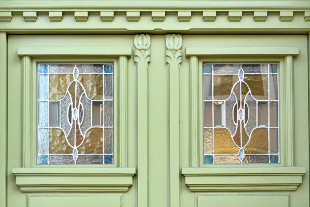Jazz Up Door With Stained Glass