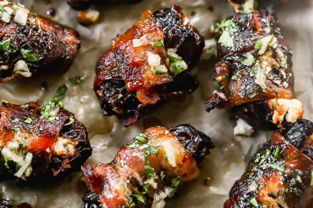 Bacon Wrapped Dates