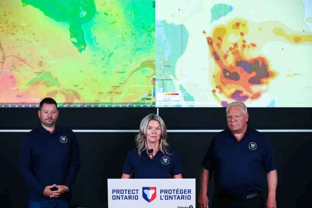 Fire Crews Fighting 190 Wildfires in Ontario, Half Out of Control, Officials Say