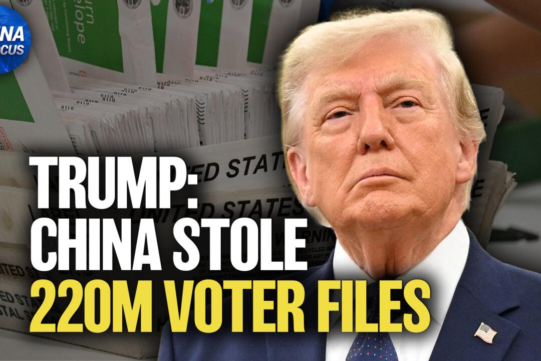 Trump: China Stole 220 Million US Voter Files; US to Tighten Visa Rules, Especially for China