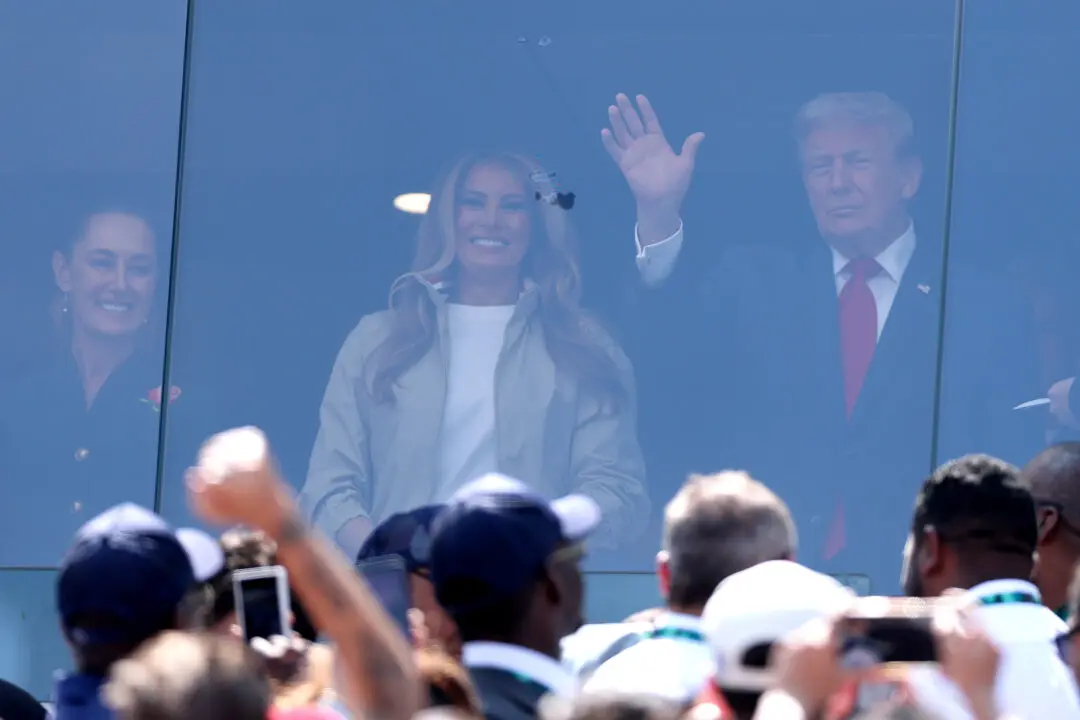 Trump Arrives for Soccer World Cup Final Between Spain and Argentina