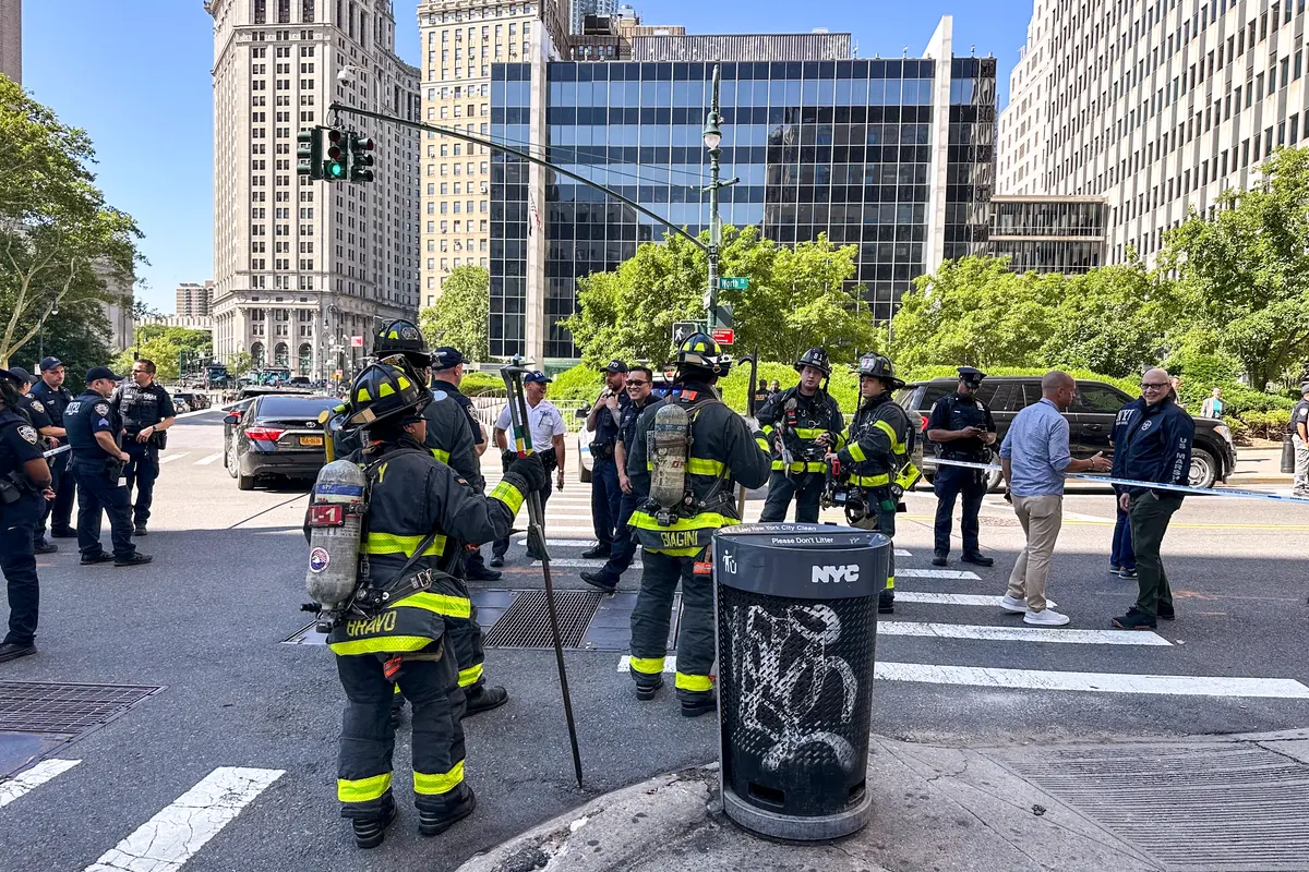 FBI Says Incendiary Device Set Off Near Federal Building in New York City