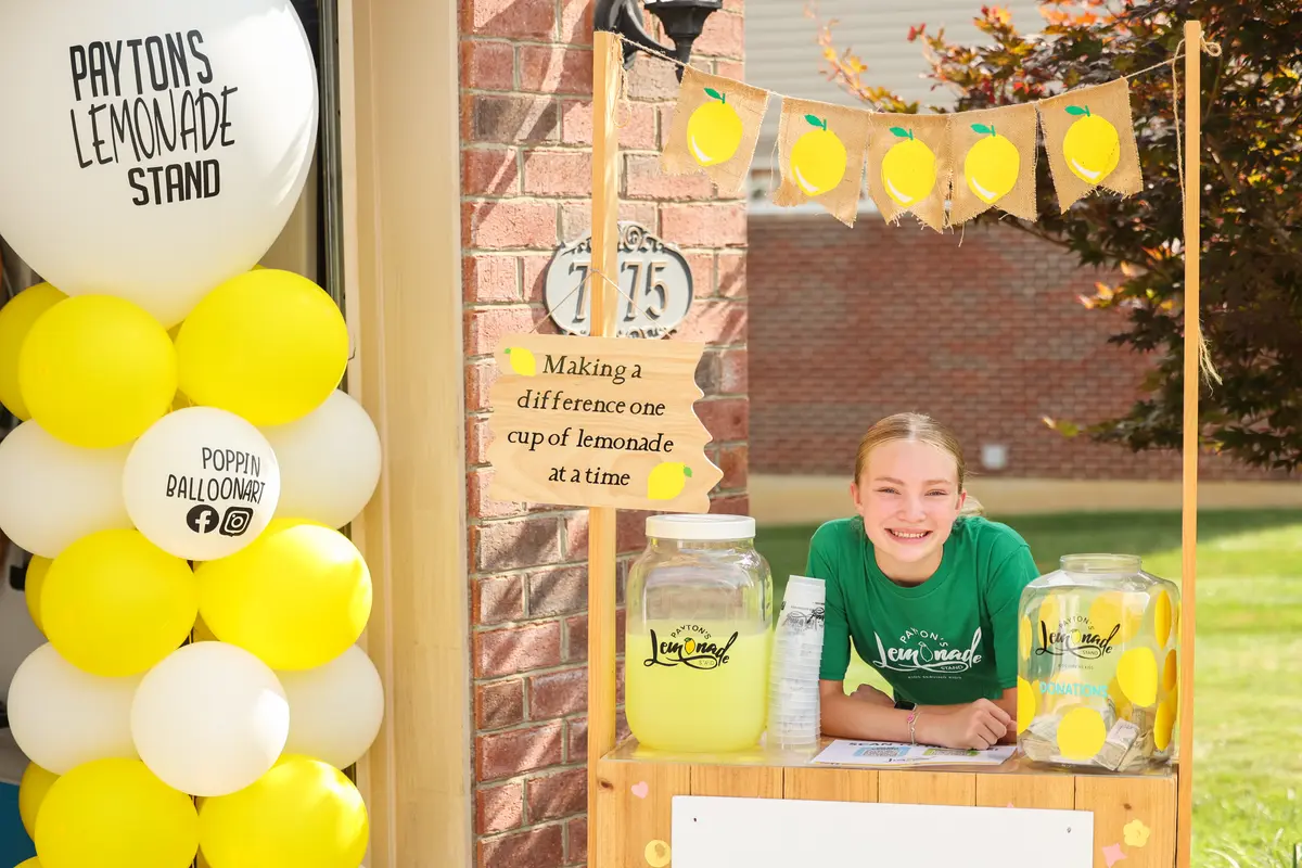 Girl’s Lemonade Stand Makes Big Splash, Grows to 100-Site, Six-Figure Annual Fundraiser