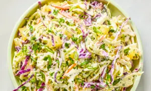 This Clever Grocery Store Shortcut Jazzes up Bagged Cole Slaw