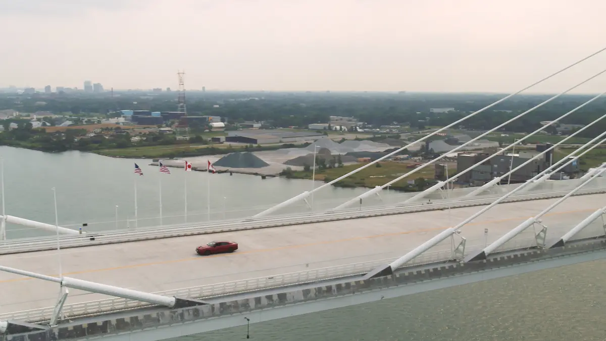 Gordie Howe Bridge Officially Opens, With Late Hockey Player’s Family the First to Cross