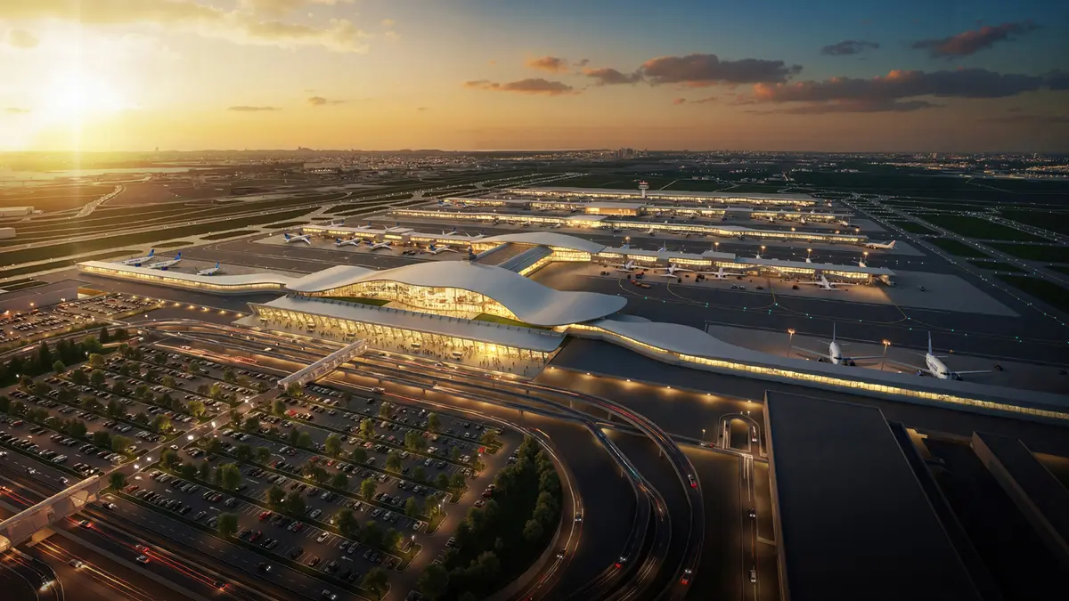 Trump Unveils Plans for $20 Billion Overhaul of Dulles Airport