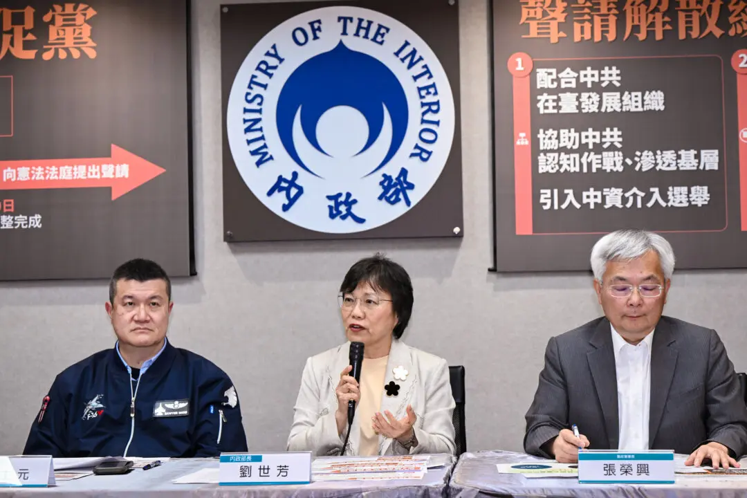Taiwan Seeks to Dissolve Pro-Beijing Party Over CCP Infiltration Claims