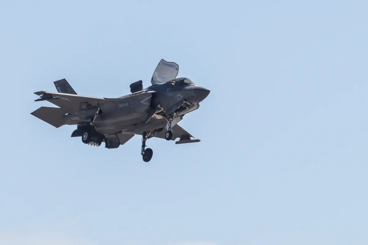F-35 Fighter Jet Catches Fire at San Diego Airbase