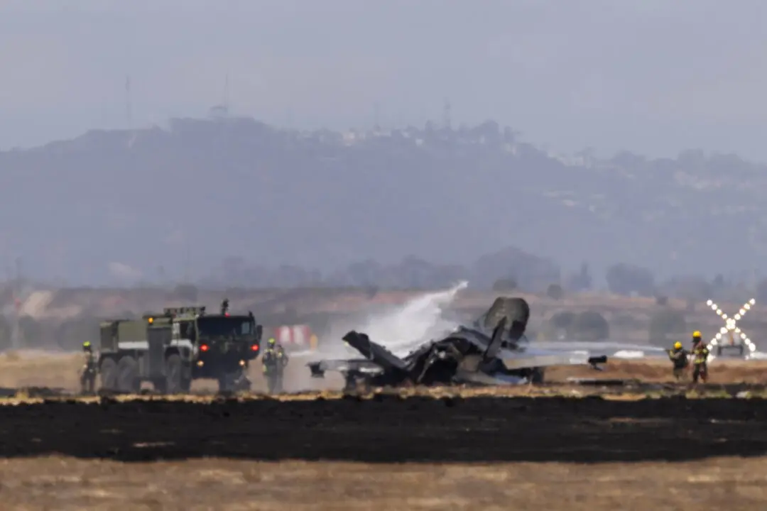 F-35 Fighter Jet Catches Fire at San Diego Airbase