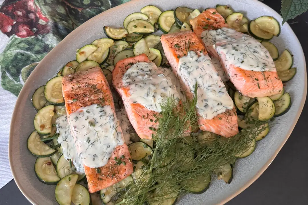Swimming in Zucchini? This Grilled Salmon Recipe Is the Answer