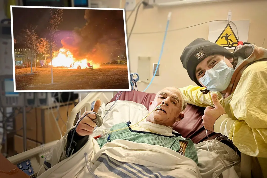 ‘I Knew What I Had to Do’: Teen Saves Homeless Man From Exploding Tent, Receives Medal for Bravery