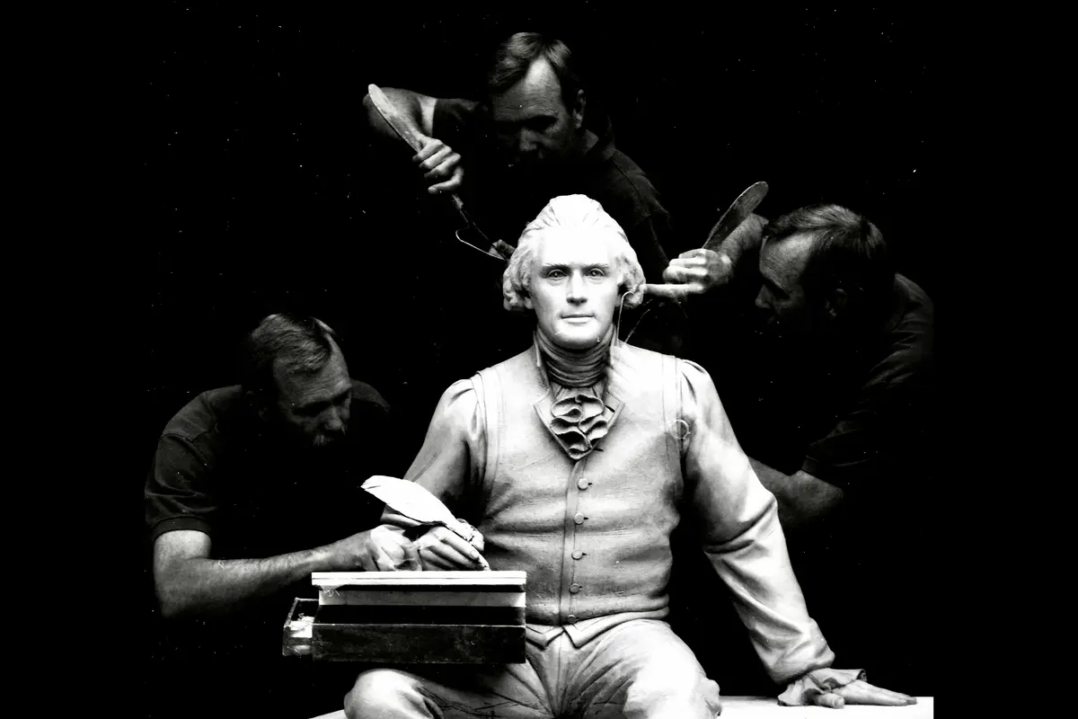 The Sculptor and Visionary Behind the Thomas Jefferson Statue at the White House