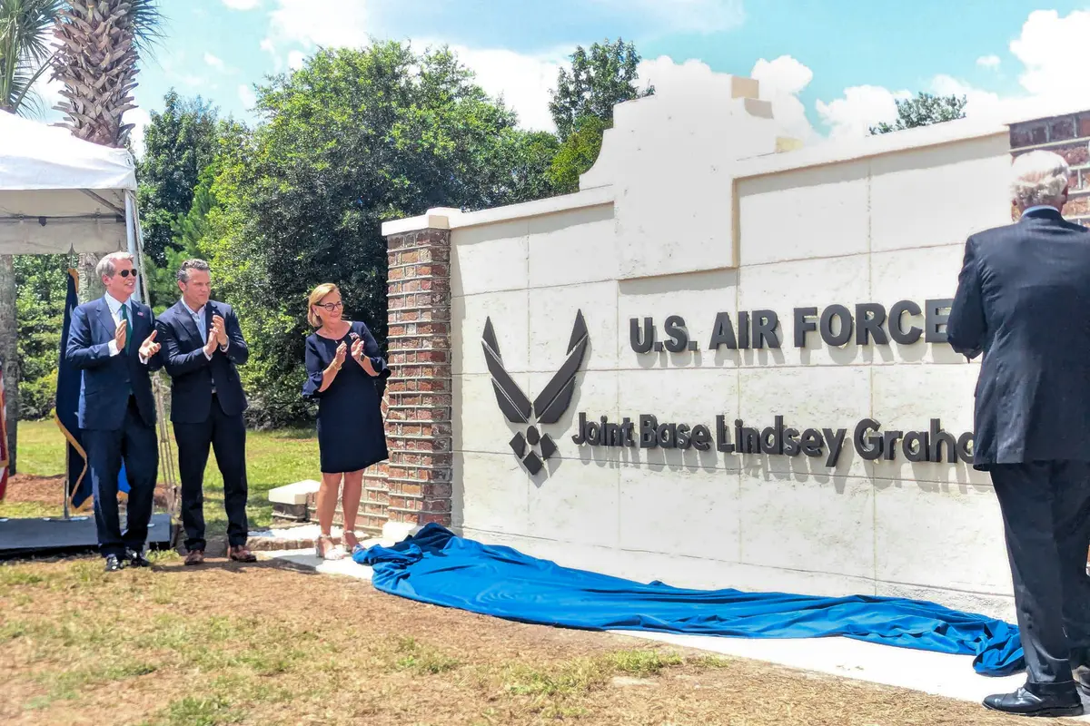 South Carolina Air Force Base Renamed in Honor of Sen. Lindsey Graham