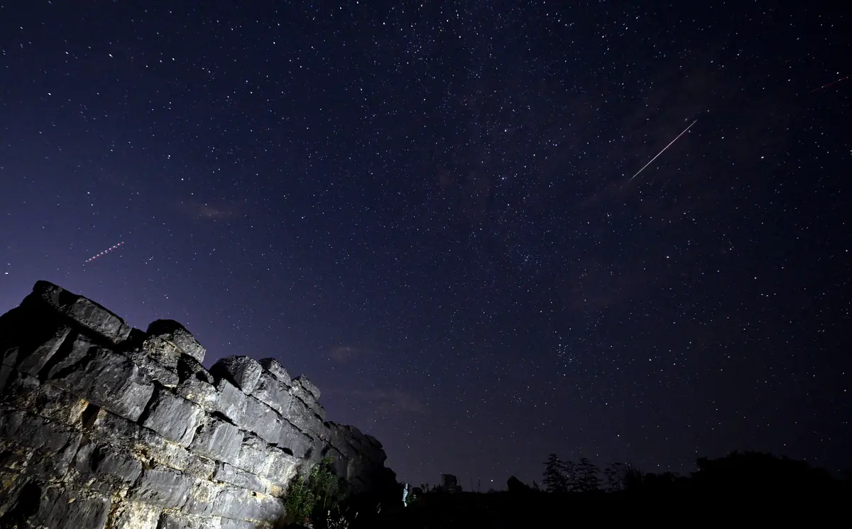 Week in Photos: The Perseids, Solar Eclipse, and Snow in Africa