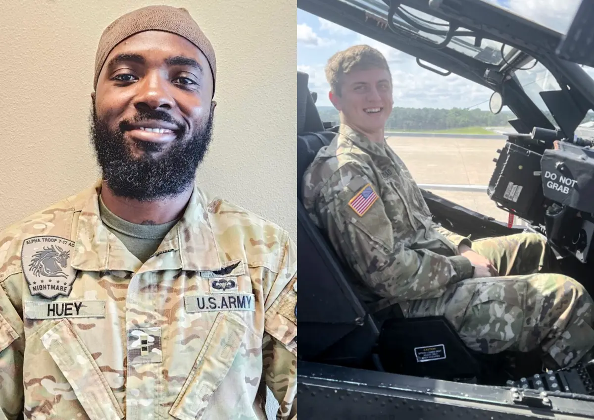 Army Identifies Pilots Killed in Texas Apache Crash