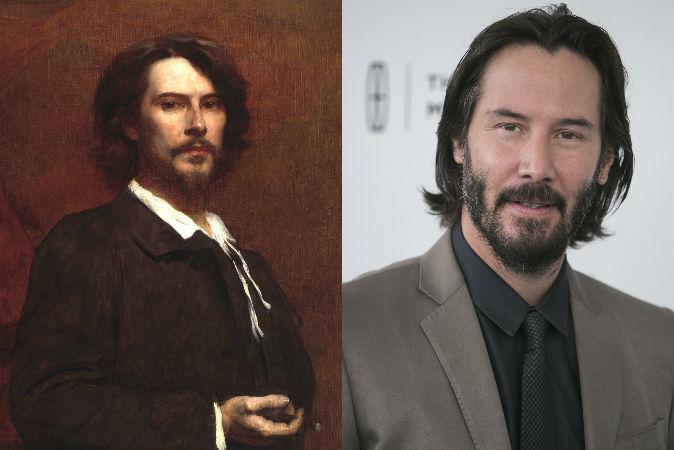 L: (Painting by Louis-Maurice Boutet de Monvel); R: (Adrian Sanchez-Gonzalez/AFP/Getty Images)