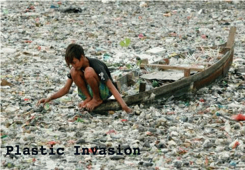 Plastic Debris Invades the Oceans Million of tonnes of plastic garbage roam the oceans and accumulate permanently in some areas called gyres