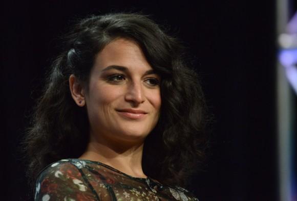 Jenny Slate appears on stage during the "Married" panel at the The FX 2014 Summer TCA held at the Beverly Hilton Hotel on July 21, 2014, in Beverly Hills. (Richard Shotwell/Invision/AP)