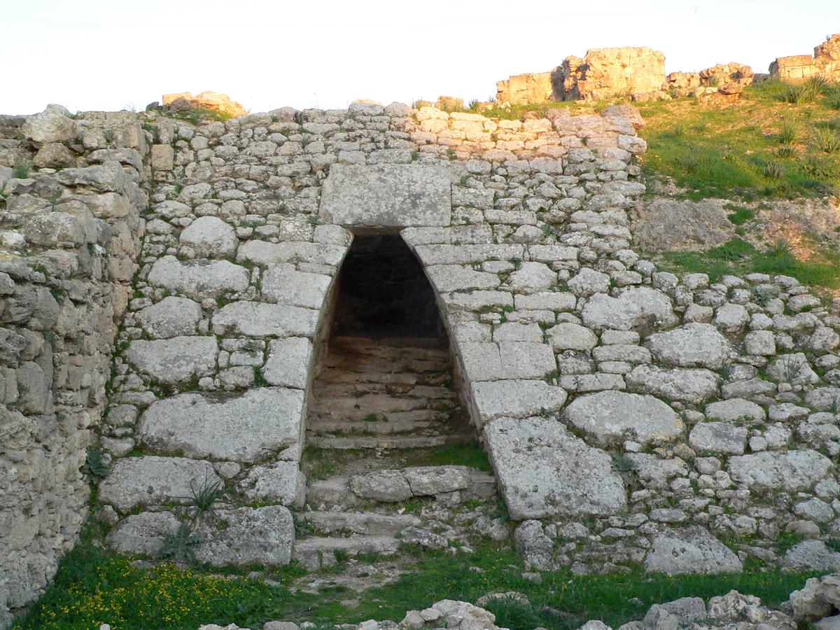 Ugarit Palace Entrance