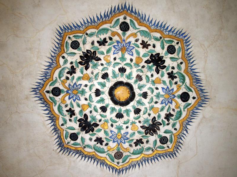 Ceiling decoration (James Clark, Nomadic Notes)