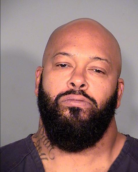 Marion "Suge" Knight in Las Vegas, Nevada, on Oct. 29, 2014. (Las Vegas Metropolitan Police Department via Getty Images)