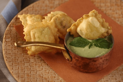 Ravioli Fritti. (Courtesy of Giovanni Rana Pastificio & Cucina)