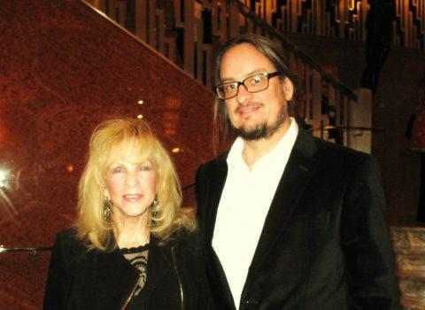 Ted Pethes and his mother, Nancy Blackstone, attend Shen Yun Performing Arts March 4 at Reynolds Hall in Smith Center for the Performing arts in Las Vegas. (Jenny Liu/Epoch Times)