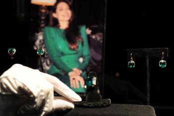 <a href="https://www.theepochtimes.com/assets/uploads/2015/07/111769730_medium.jpg"><img src="https://www.theepochtimes.com/assets/uploads/2015/07/111769730_medium.jpg" alt="A Robert Procop ring, part of the 'Style of Jolie Exhibition' is seen in Beverly Hills on April 6, 2011. Angelina Jolie wore this ring at the 68th Annual Golden Globe Awards in January 2011. (Gabriel Bouys/Getty Images )" title="A Robert Procop ring, part of the 'Style of Jolie Exhibition' is seen in Beverly Hills on April 6, 2011. Angelina Jolie wore this ring at the 68th Annual Golden Globe Awards in January 2011. (Gabriel Bouys/Getty Images )" width="320" class="size-medium wp-image-123867"/></a>