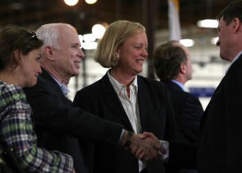 <a href="https://www.theepochtimes.com/assets/uploads/2015/07/McCainWhitman_81206092_medium.jpg"><img src="https://www.theepochtimes.com/assets/uploads/2015/07/McCainWhitman_81206092_medium.jpg" alt="SUPPORT FOR McCAIN: Former Ebay CEO Meg Whitman (R) looks on as presumptive Republican presidential candidate U.S. Sen. John McCain (L) (R-AZ) shakes hands at Finelite Inc. manufacturing facility May, 2008 in Union City, California. (Justin Sullivan/Getty Images)" title="SUPPORT FOR McCAIN: Former Ebay CEO Meg Whitman (R) looks on as presumptive Republican presidential candidate U.S. Sen. John McCain (L) (R-AZ) shakes hands at Finelite Inc. manufacturing facility May, 2008 in Union City, California. (Justin Sullivan/Getty Images)" width="320" class="size-medium wp-image-72324"/></a>