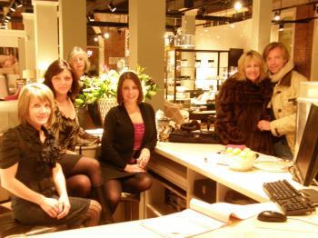 <a href="https://www.theepochtimes.com/assets/uploads/2015/07/VictoiraDesignDistrict-ThompsonAndPage-PC100037_medium.jpg"><img src="https://www.theepochtimes.com/assets/uploads/2015/07/VictoiraDesignDistrict-ThompsonAndPage-PC100037_medium.jpg" alt="L-R: Tracy Higgins, Sherry Kerr, Lindsay Sharpe, Beth Krupa, Sandy Mandel and Andrew Kondi fabulously dressed at Thompson and Page Quality Home Furnishings. 'You can't wear a fabulous dress and sit on a horrible couch,' says Sharpe. (Brett Featherstone/The Epoch Times)" title="L-R: Tracy Higgins, Sherry Kerr, Lindsay Sharpe, Beth Krupa, Sandy Mandel and Andrew Kondi fabulously dressed at Thompson and Page Quality Home Furnishings. 'You can't wear a fabulous dress and sit on a horrible couch,' says Sharpe. (Brett Featherstone/The Epoch Times)" width="320" class="size-medium wp-image-96753"/></a>