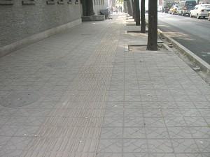 Picture of the east side of Nanchang Street taken from its south end on November 4, 2005 by an Epoch Times reporter. (The Epoch Times)