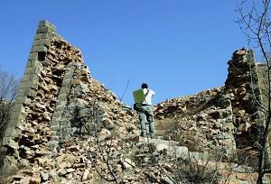 A segment of the Great Wall taken by surveyors from the Chinese Cultural Relic Bureau (China Photos/Getty Images)