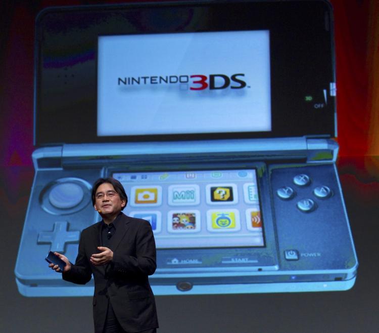 <a><img src="https://www.theepochtimes.com/assets/uploads/2015/09/109717282.jpg" alt="Nintendo of America, Satoru Iwata, president of Nintendo Co. Ltd., announces Super Mario in 3D for the Nintendo 3DS portable video game system on March 2, in San Francisco, California. Kim White/Nintendo of America via Getty Images (Kim White/Getty IMages )" title="Nintendo of America, Satoru Iwata, president of Nintendo Co. Ltd., announces Super Mario in 3D for the Nintendo 3DS portable video game system on March 2, in San Francisco, California. Kim White/Nintendo of America via Getty Images (Kim White/Getty IMages )" width="320" class="size-medium wp-image-1806310"/></a>