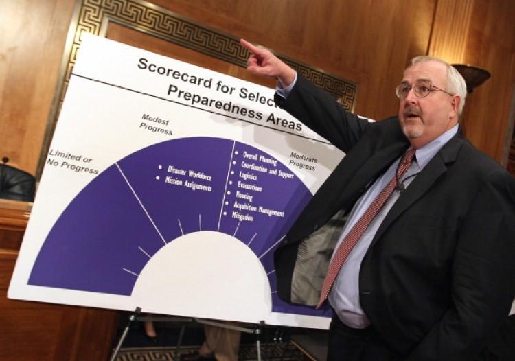 <a><img src="https://www.theepochtimes.com/assets/uploads/2015/09/110333881.jpg" alt="FEMA Administrator Craig Fugate, at a Senate Homeland Security Committee hearing on March 17, in Washington, DC.  (Mark Wilson/Getty Images)" title="FEMA Administrator Craig Fugate, at a Senate Homeland Security Committee hearing on March 17, in Washington, DC.  (Mark Wilson/Getty Images)" width="320" class="size-medium wp-image-1803579"/></a>