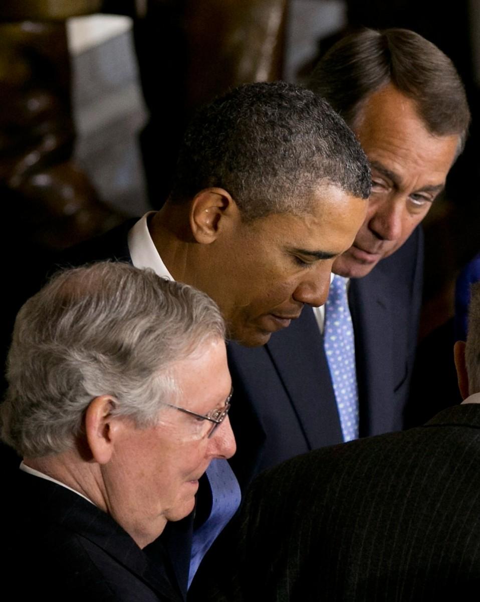 <a><img class="wp-image-1769893" src="https://www.theepochtimes.com/assets/uploads/2015/09/162796028+obama+boehner+mcconnel+sequester.jpg" alt="Feb. 27, 2013, in Washington, D.C. Obama and Republican congressional leaders blame each other for blocking a solution to avoid mandatory budget cuts setting in on March 1. (Win McNamee/Getty Images)" width="328"/></a>